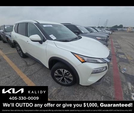 White 2023 Nissan Rogue SV