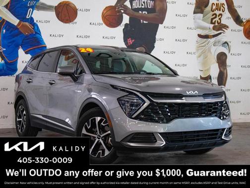 Steel Gray 2024 Kia Sportage EX