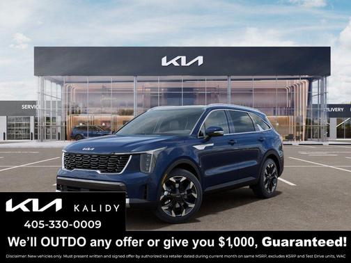 Midnight Black 2026 Kia Sorento EX