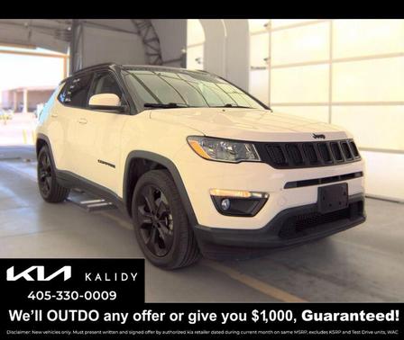 White Clearcoat 2019 Jeep Compass Altitude
