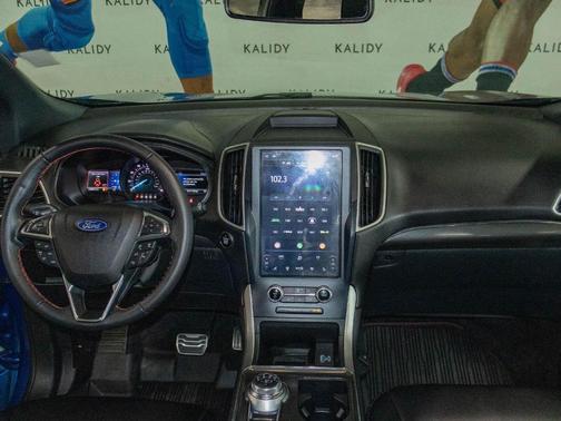 Atlas Blue Metallic 2022 Ford Edge ST-Line