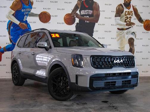Wolf Gray 2024 Kia Telluride EX X-Line