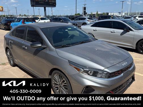 Steel Gray 2022 Kia Forte GT-Line