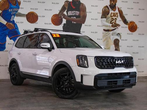 Glacial White Pearl 2023 Kia Telluride EX X-Line
