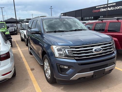 Blue Metallic 2019 Ford Expedition Max XLT