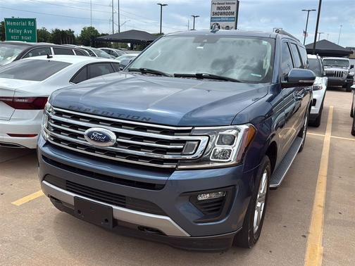 Blue Metallic 2019 Ford Expedition Max XLT