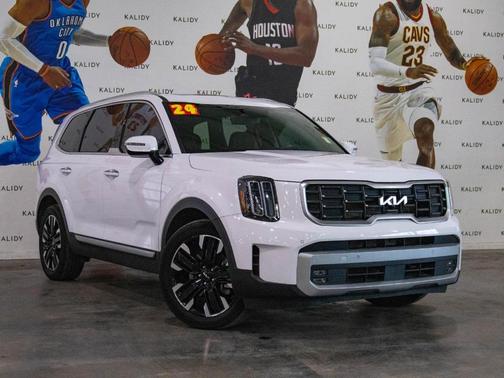 Glacial White Pearl 2024 Kia Telluride SX