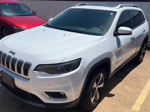 Bright White Clearcoat 2021 Jeep Cherokee Limited