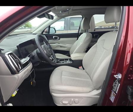 Red 2025 Kia Sorento EX