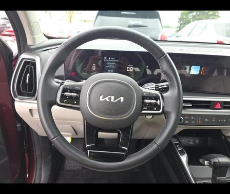 Red 2025 Kia Sorento EX
