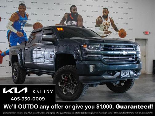 Graphite Metallic 2017 Chevrolet Silverado 1500 LTZ