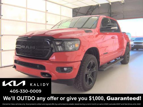 Flame Red Clearcoat 2021 RAM 1500 Big Horn