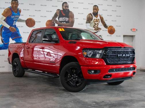 Flame Red Clearcoat 2021 RAM 1500 Big Horn