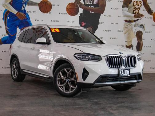 Alpine White 2024 BMW X3 sDrive30i