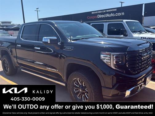 Onyx Black 2023 GMC Sierra 1500 Denali Ultimate