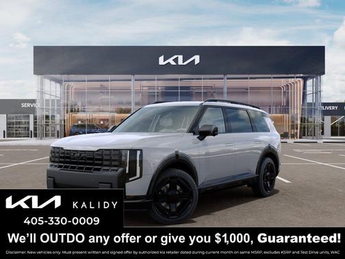Gray 2027 Kia Telluride X-Line SX-Prestige