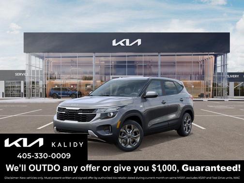 Steel Gray 2026 Kia Seltos LX