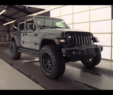 Granite Crystal Clearcoat Metallic 2022 Jeep Wrangler Unlimited Sport