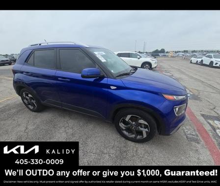 Intense Blue 2023 Hyundai VENUE SEL
