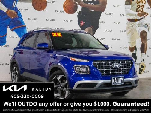 Intense Blue 2023 Hyundai VENUE SEL
