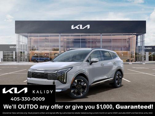 Gray 2026 Kia Sportage SX-Prestige