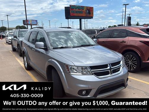 Billet Silver Metallic Clearcoat 2016 Dodge Journey SXT