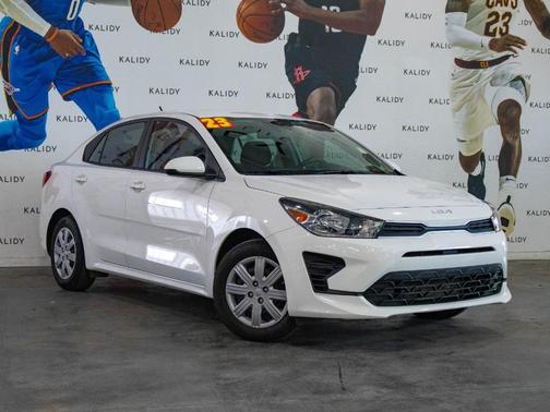 Clear White 2023 Kia Rio S