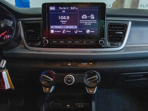 Clear White 2023 Kia Rio S