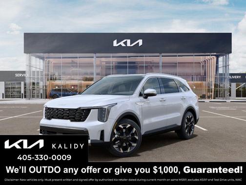 Glacial White Pearl 2026 Kia Sorento EX