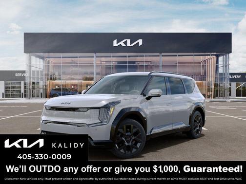 Wolf Gray 2026 Kia EV9 Land