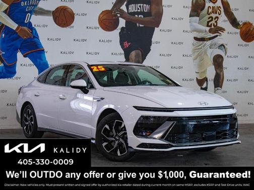 White 2025 Hyundai SONATA SEL