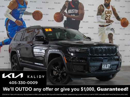 Diamond Black 2023 Jeep Grand Cherokee L Laredo