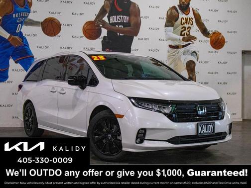 Platinum White Pearl 2023 Honda Odyssey Sport
