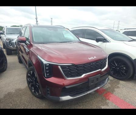 Red 2025 Kia Sorento SX