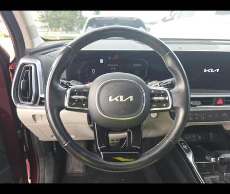 Red 2025 Kia Sorento SX