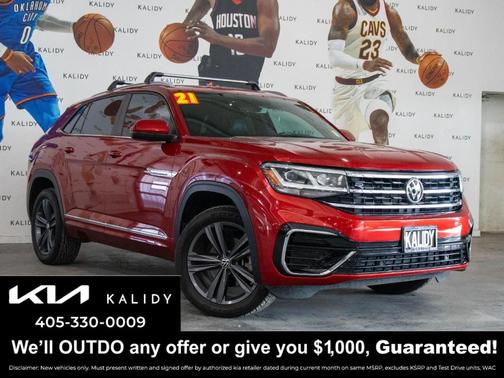 2021 Volkswagen Atlas Cross Sport 3.6L V6 SE w/Technology R-Line
