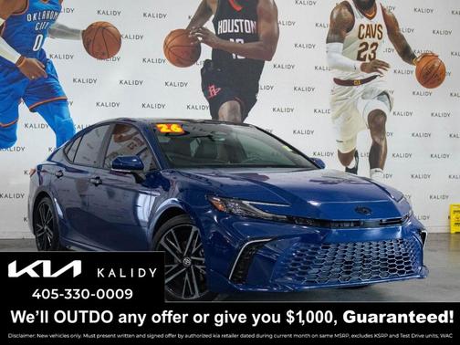 Blue 2026 Toyota Camry XSE