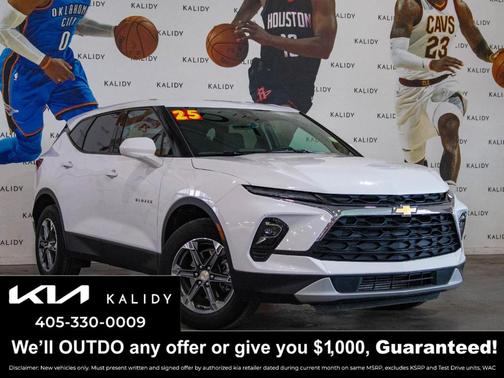 Summit White 2025 Chevrolet Blazer LT