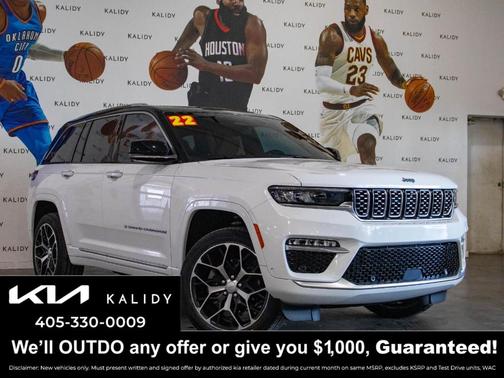 Bright White Clearcoat 2022 Jeep Grand Cherokee 4xe Summit