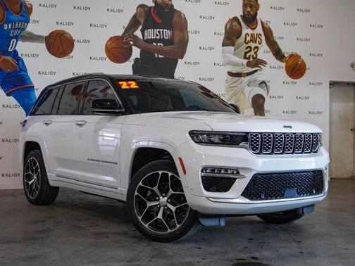 Bright White Clearcoat 2022 Jeep Grand Cherokee 4xe Summit