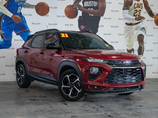 Scarlet Red Metallic 2021 Chevrolet Trailblazer RS