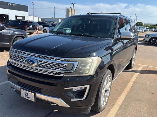 Agate Black Metallic 2019 Ford Expedition Max Platinum