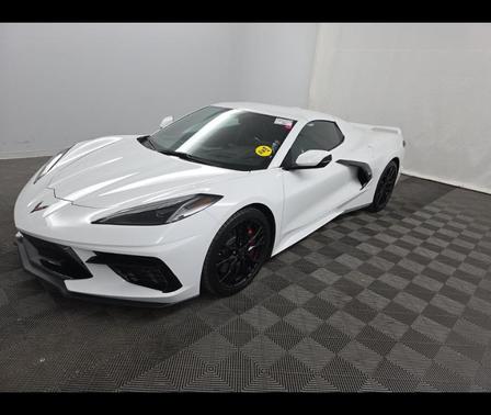 Arctic White 2023 Chevrolet Corvette Stingray w/3LT
