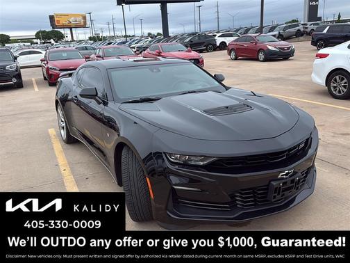 Black 2019 Chevrolet Camaro 2SS