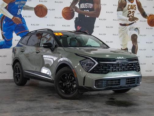 Jungle Green 2023 Kia Sportage X-Pro Prestige