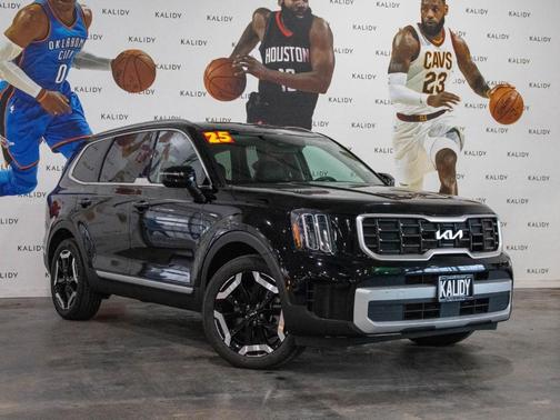 Ebony Black 2025 Kia Telluride S