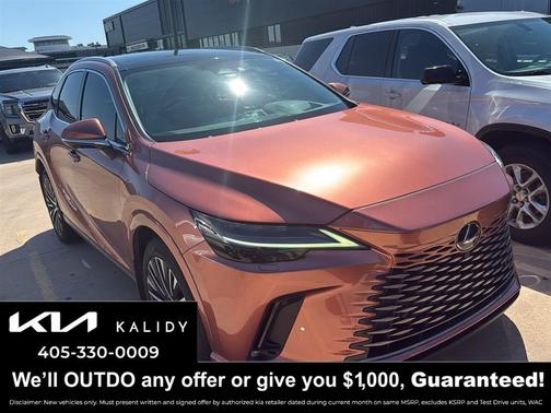 Copper 2023 Lexus RX 350 Premium Plus