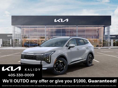 Gray 2026 Kia Sportage EX