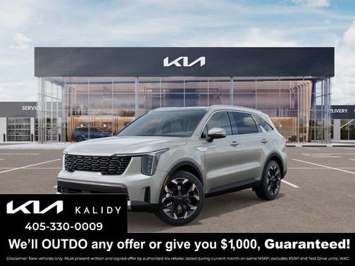 Ivory Silver 2026 Kia Sorento EX