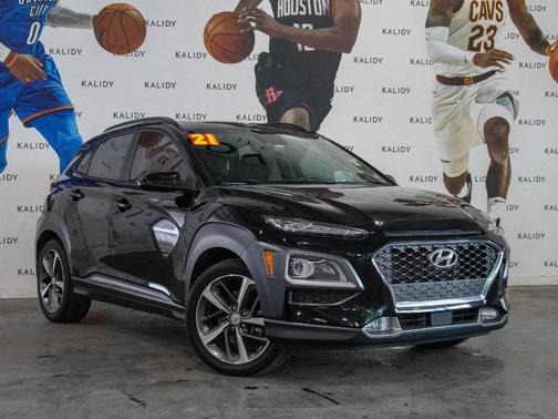 Ultra Black 2021 Hyundai KONA Ultimate